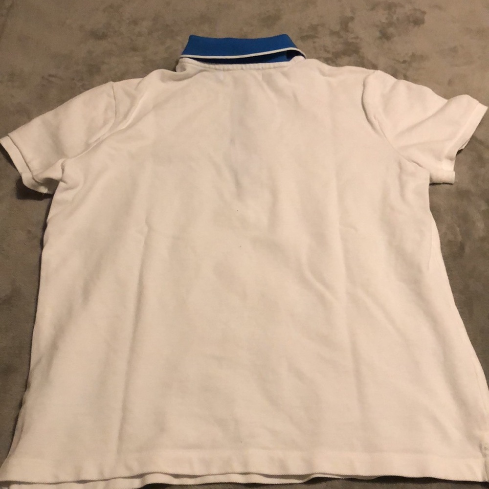 Ralph lauren active polo blue white vintage XL - Picture 8 of 9